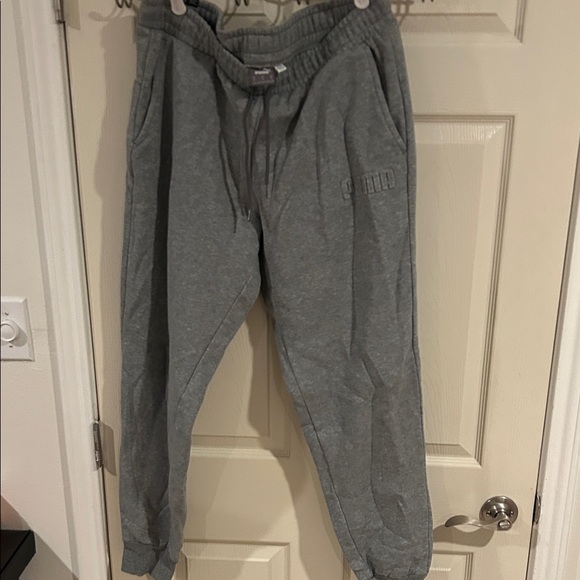 Puma Gray Joggers vintage 00s - Picture 1 of 2